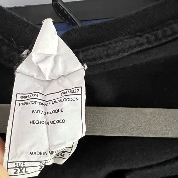 LAS VEGAS Harley Inspired Black Crew Neck Souvenir Tee‎ (2XL) - Picture 4 of 6